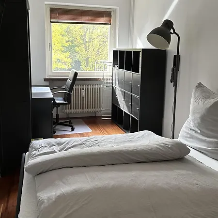Wohnung Naehe Volksparkstadion Hamburg-Harburg Buitenkant foto