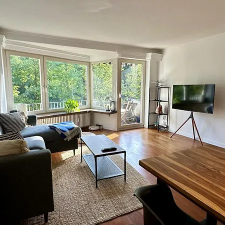 Wohnung Naehe Volksparkstadion Hamburg-Harburg Buitenkant foto